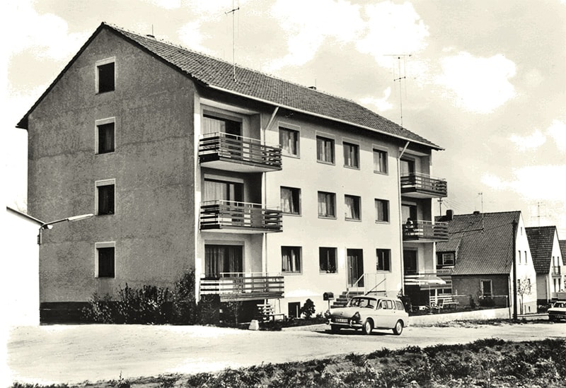 Gebäude Haus der Pflege – Kitzingerland 1960