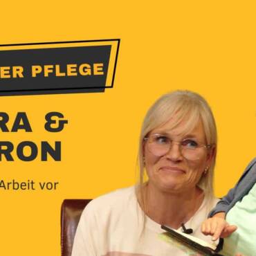 Video: Petra und Sharon stellen die Arbeit im Haus der Pflege vor