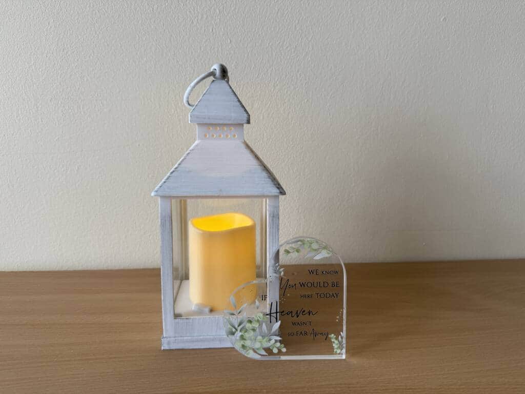 Dekoration im Haus der Pflege Dekoration zur Begleitung Sterbender