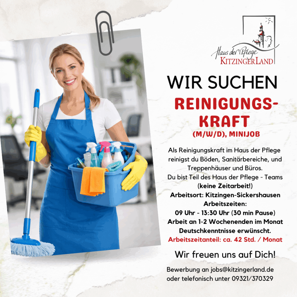 Minijob Reinigung